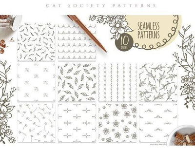 265-In-1 Beautiful Patterns Mega Bundle - Artixty