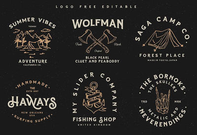 The Massive Vintage Font Bundle - 15 Fonts