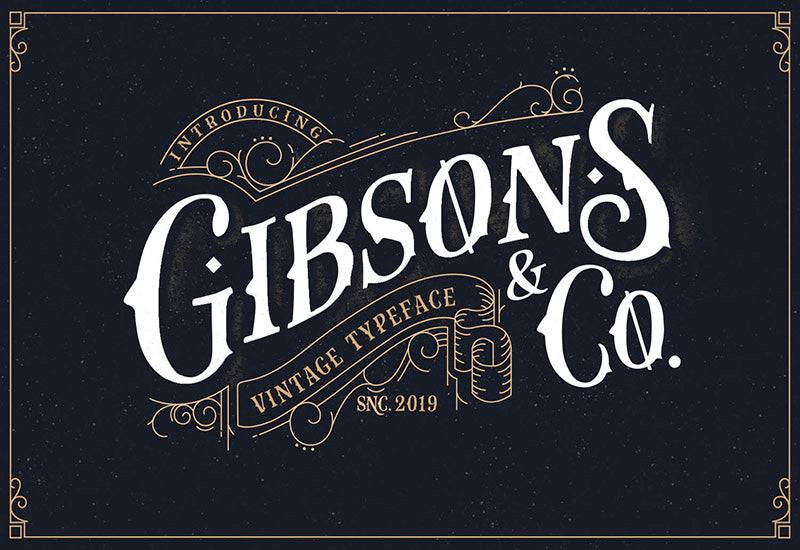 The Massive Vintage Font Bundle - 15 Fonts
