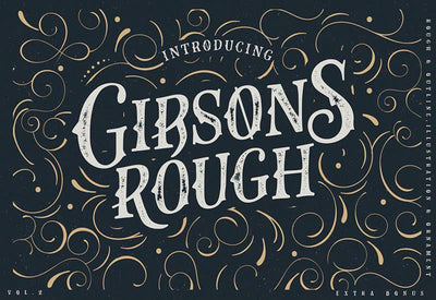 The Massive Vintage Font Bundle - 15 Fonts