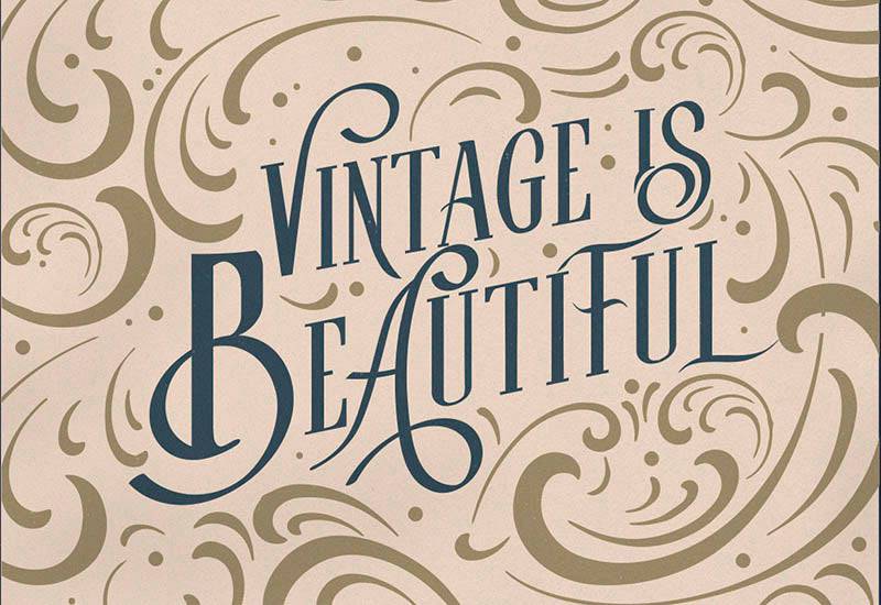 The Massive Vintage Font Bundle - 15 Fonts