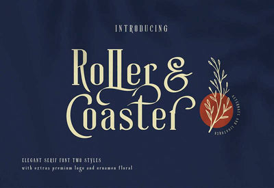 The Massive Vintage Font Bundle - 15 Fonts