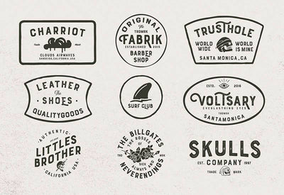 The Massive Vintage Font Bundle - 15 Fonts