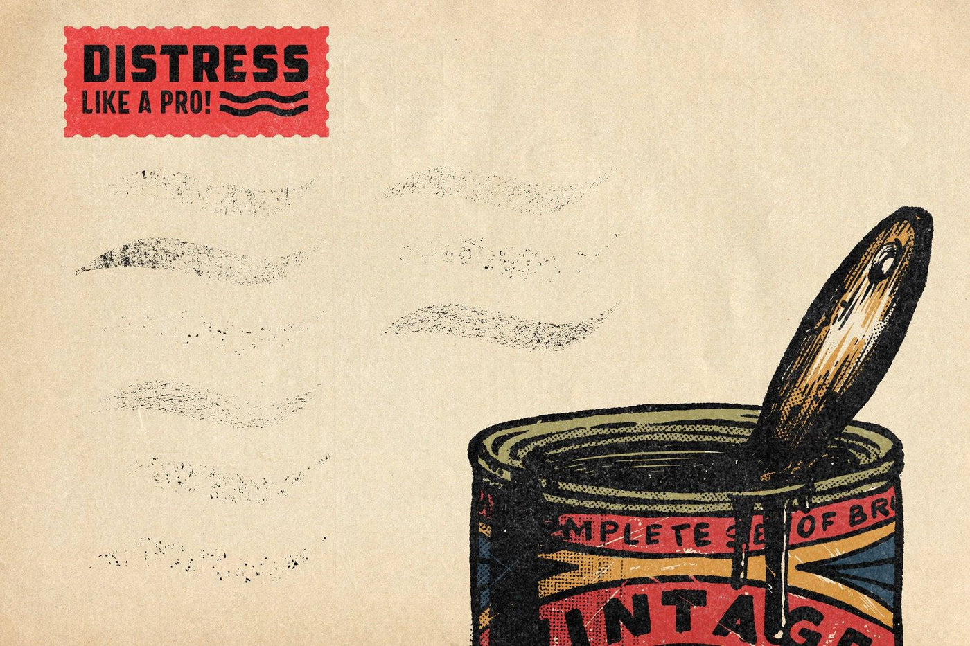 Vintage Soul Brushes For Procreate - Artixty
