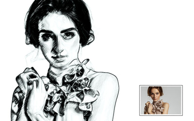 31 Trendy Sketch Photoshop Actions Bundle
