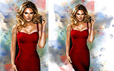12-in-1 High Tech Photoshop Actions - Artixty