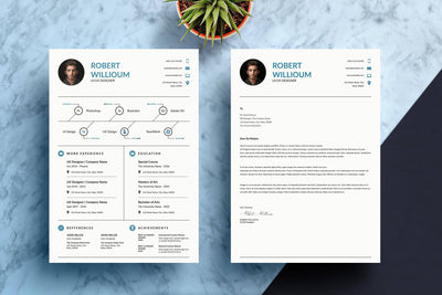 Professional Resume & Cover Letter Bundle - Artixty