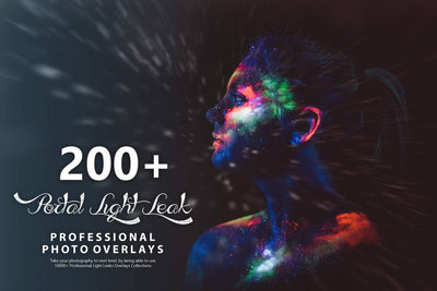 10,000+ Professional Light Leaks Photo Overlays - Artixty