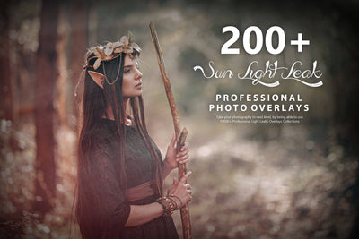 10,000+ Professional Light Leaks Photo Overlays - Artixty