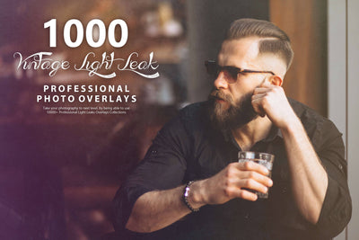 10,000+ Professional Light Leaks Photo Overlays - Artixty