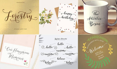 The Professional Font Mini Bundle - 24 Amazing Fonts - Artixty