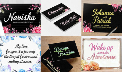 The Professional Font Mini Bundle - 24 Amazing Fonts - Artixty