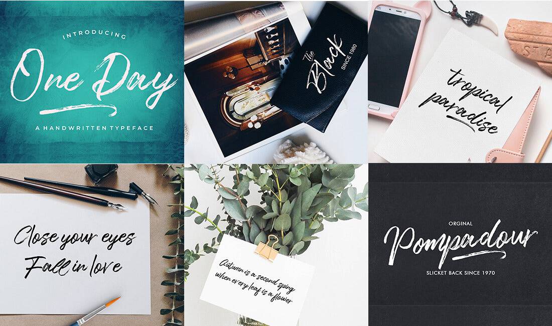 The Professional Font Mini Bundle - 24 Amazing Fonts - Artixty