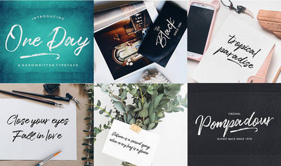The Professional Font Mini Bundle - 24 Amazing Fonts - Artixty