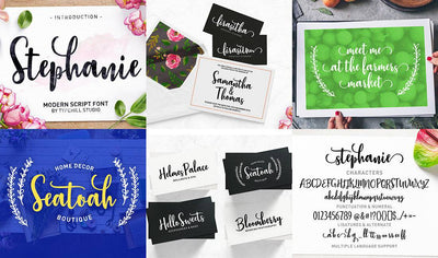 The Professional Font Mini Bundle - 24 Amazing Fonts - Artixty