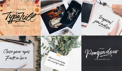 The Professional Font Mini Bundle - 24 Amazing Fonts - Artixty