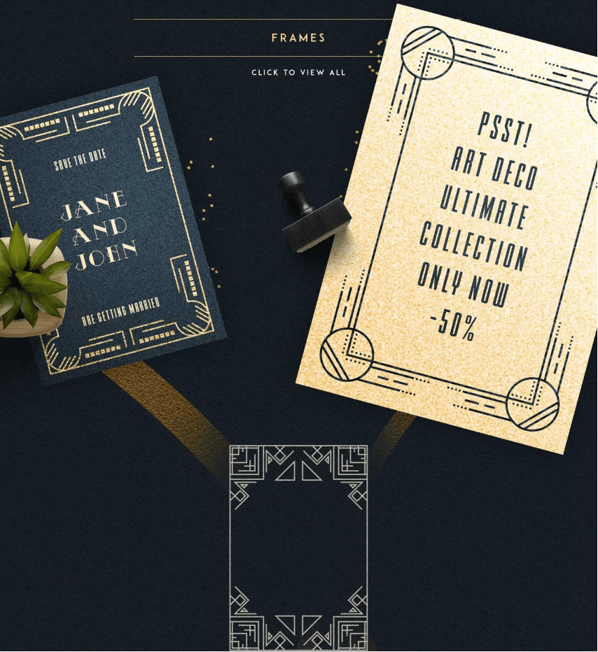 Art Deco Ultimate Collection By VP Creative - Artixty