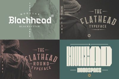 Modern Font Bundle  -  26 Contemporary Fonts - Artixty