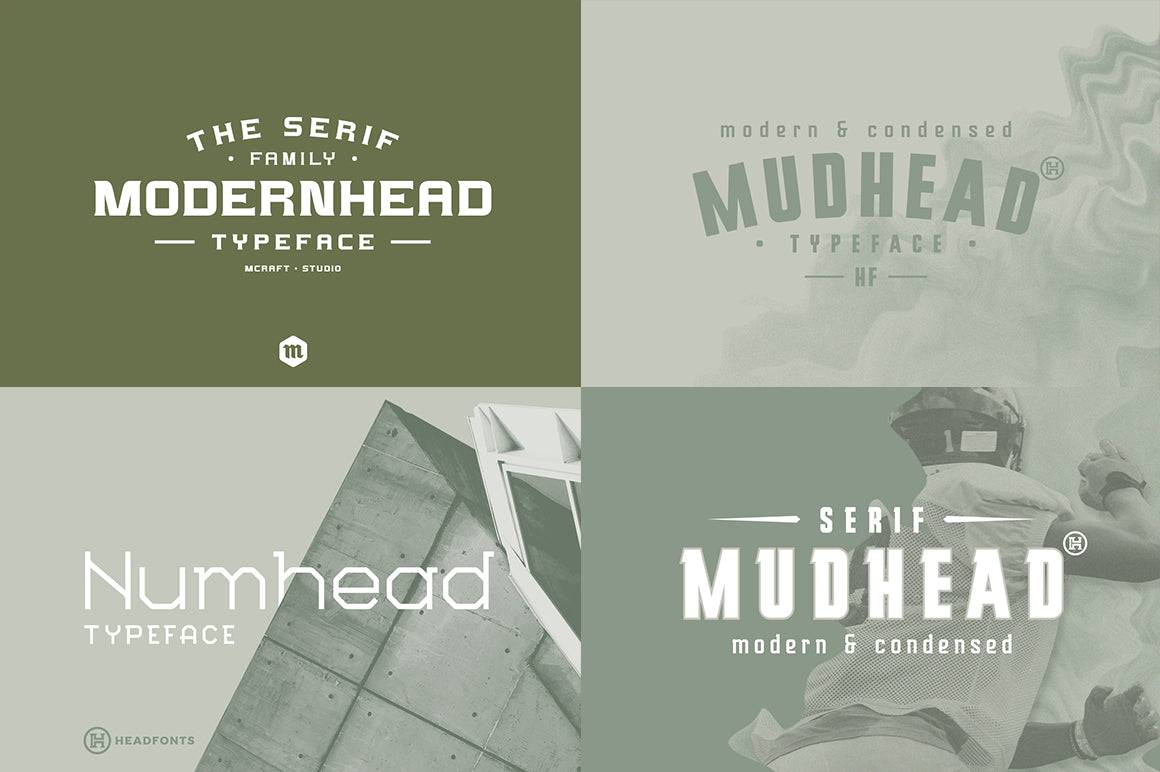 Modern Font Bundle  -  26 Contemporary Fonts - Artixty