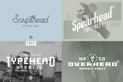 Modern Font Bundle  -  26 Contemporary Fonts - Artixty