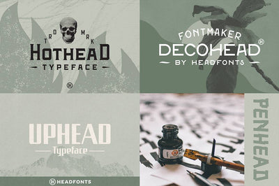 Modern Font Bundle  -  26 Contemporary Fonts - Artixty