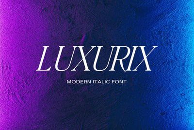 60 Italic Modern Fonts Mega Bundle - Artixty