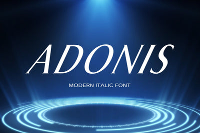 60 Italic Modern Fonts Mega Bundle - Artixty