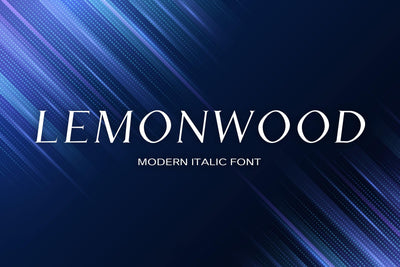 60 Italic Modern Fonts Mega Bundle - Artixty