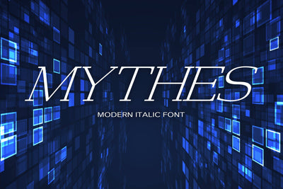60 Italic Modern Fonts Mega Bundle - Artixty