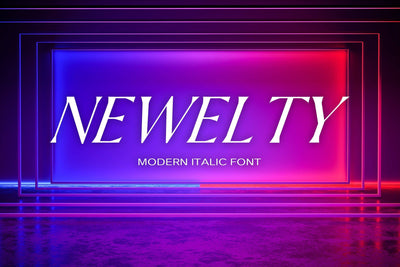 60 Italic Modern Fonts Mega Bundle - Artixty