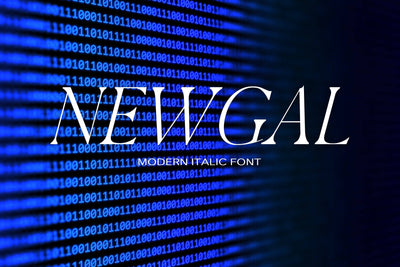 60 Italic Modern Fonts Mega Bundle - Artixty
