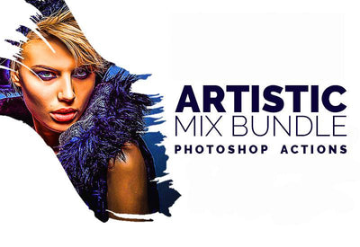 Artistic Mix Photoshop Actions Bundle - Artixty