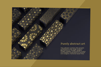 The Luxury Patterns Bundle - 250 Geometric Backgrounds - Artixty