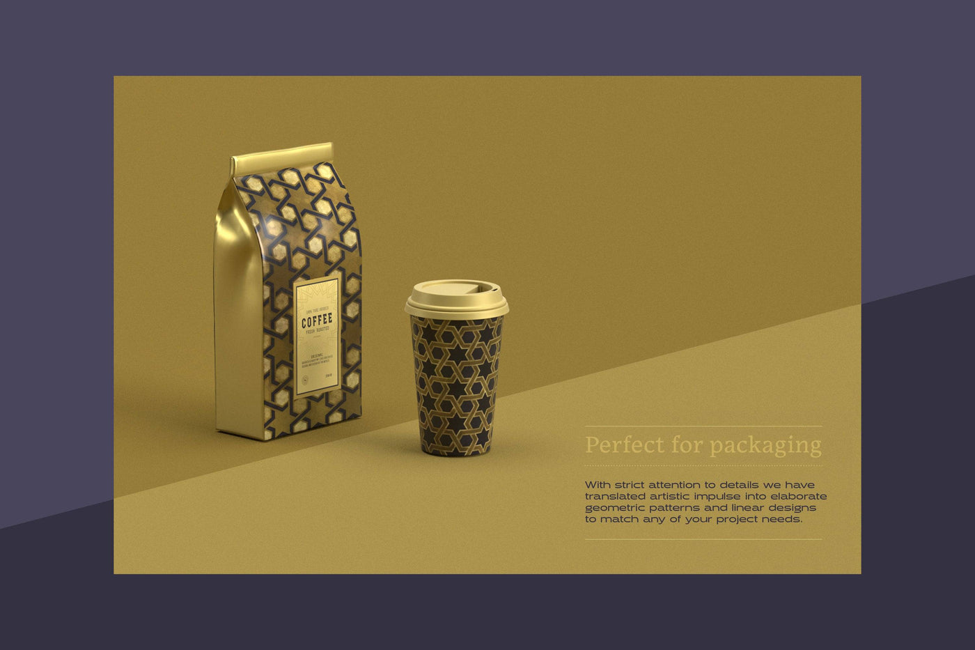 The Luxury Patterns Bundle - 250 Geometric Backgrounds - Artixty
