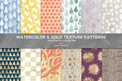 The Super Bundle of 168 Eclectic Textures & Patterns - Artixty