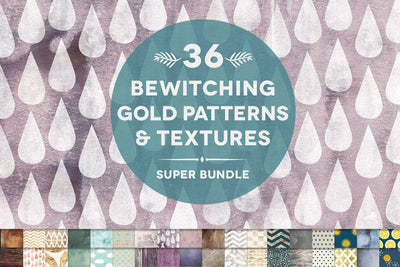 The Super Bundle of 168 Eclectic Textures & Patterns - Artixty