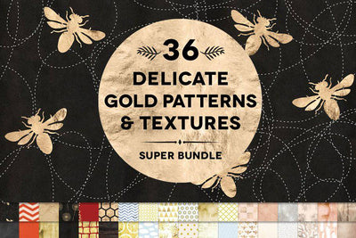 The Super Bundle of 168 Eclectic Textures & Patterns - Artixty