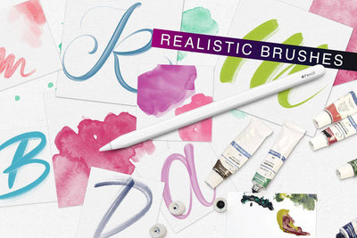 The Artistic Watercolor Brush Bundle For Procreate - Artixty