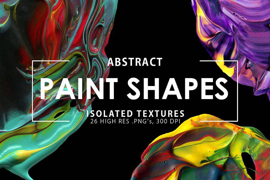 The Only Paint Backgrounds And Texture Bundle - Artixty
