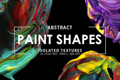 The Only Paint Backgrounds And Texture Bundle - Artixty