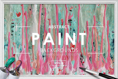 The Only Paint Backgrounds And Texture Bundle - Artixty