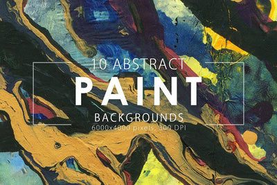 The Only Paint Backgrounds And Texture Bundle - Artixty