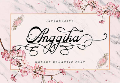 The Creative Font Bundle - 34 Calligraphy Fonts - Artixty