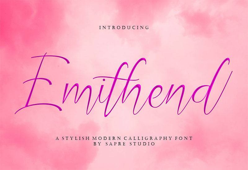 The Creative Font Bundle - 34 Calligraphy Fonts - Artixty