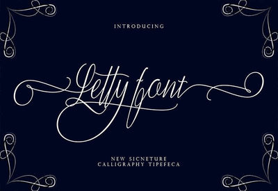 The Creative Font Bundle - 34 Calligraphy Fonts - Artixty