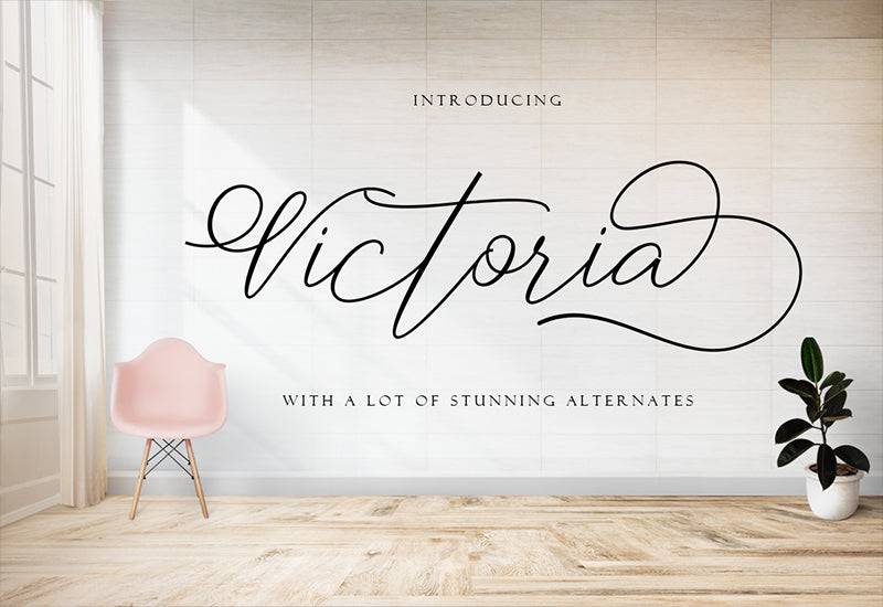 The Creative Font Bundle - 34 Calligraphy Fonts - Artixty