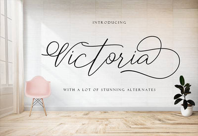 The Creative Font Bundle - 34 Calligraphy Fonts - Artixty