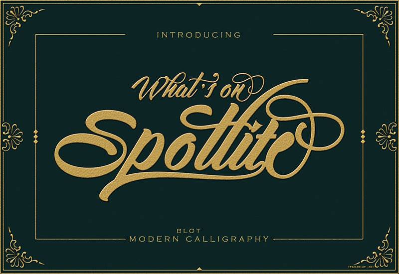 The Creative Font Bundle - 34 Calligraphy Fonts - Artixty