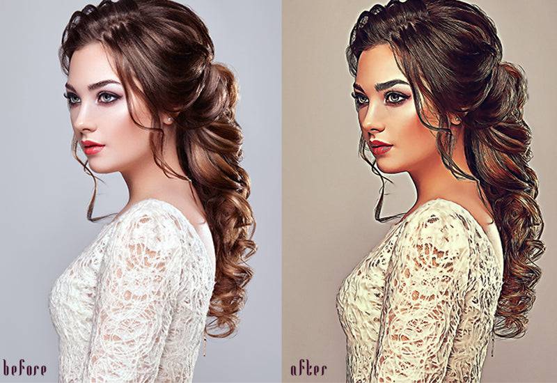 15-In-1 Oil Painting Photoshop Actions Bundle - Artixty