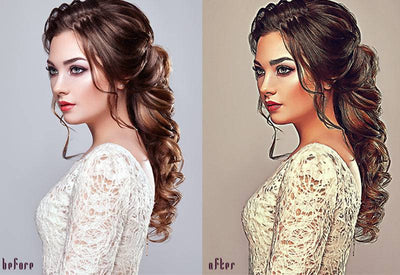 15-In-1 Oil Painting Photoshop Actions Bundle - Artixty